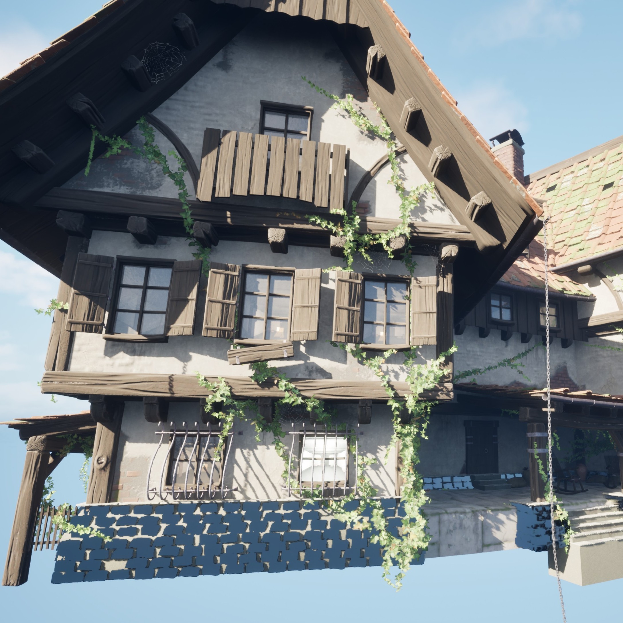 Ivy tool example on house